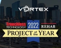 Vortex Wins Trenchless Technology Project of the Year Award