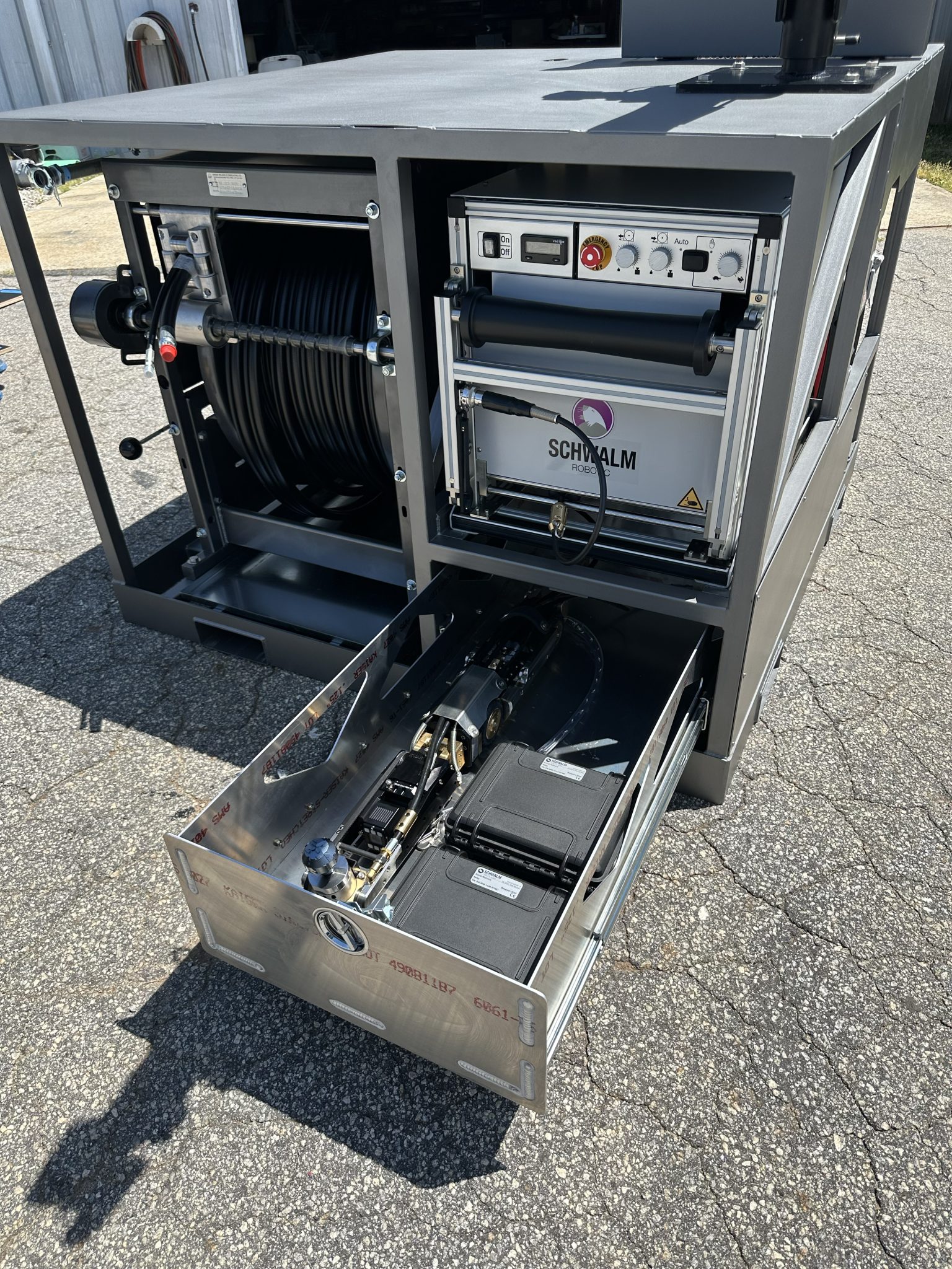 Vortex Rucking Machine Robotic Equipment - Vortex Companies - Trenchless Technology
