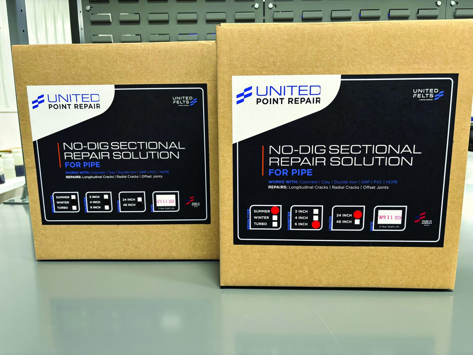 External Point Repair United Point Repair - Vortex Companies - Trenchless Technology
